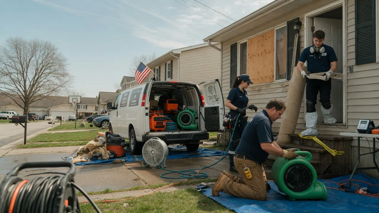 Water Damage Restoration in Maurice, IA near me